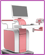  可放大50倍準(zhǔn)確、清晰的觀察陰道、宮頸等部位的有關(guān)病變，并準(zhǔn)確選擇可疑部位做活體檢查，對(duì)子宮頸癌和癌前病變的早期發(fā)現(xiàn)、早期診斷有相當(dāng)高的價(jià)值